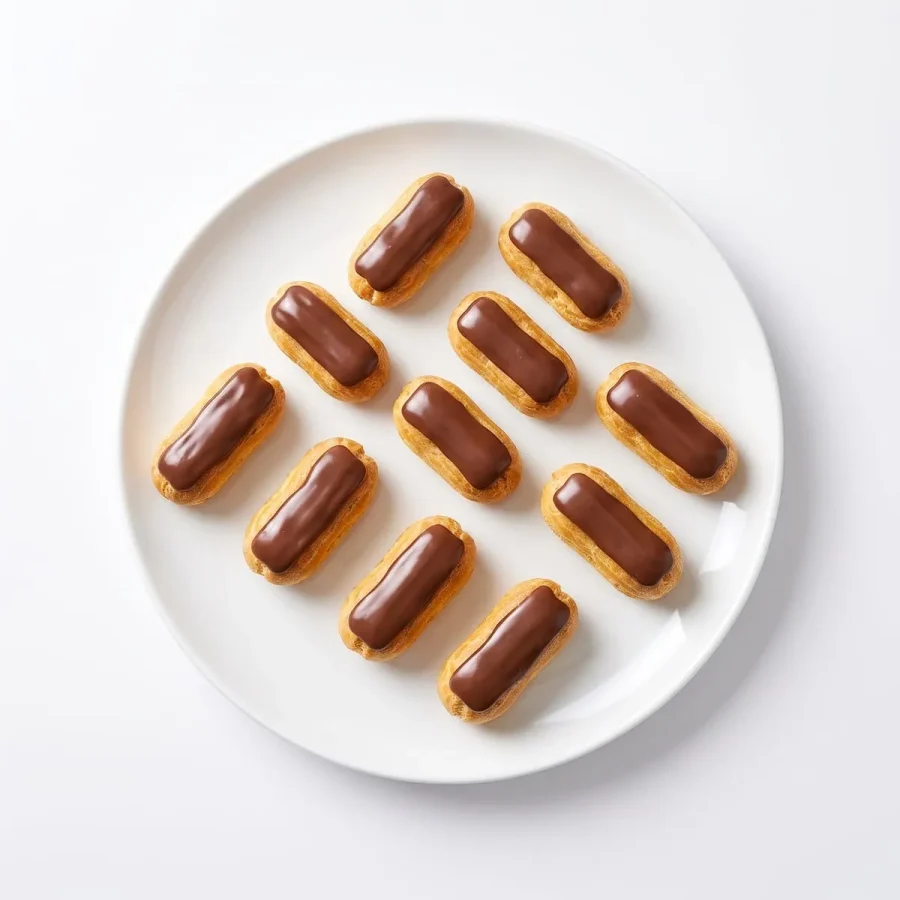 Mini eclairs 10 stuks