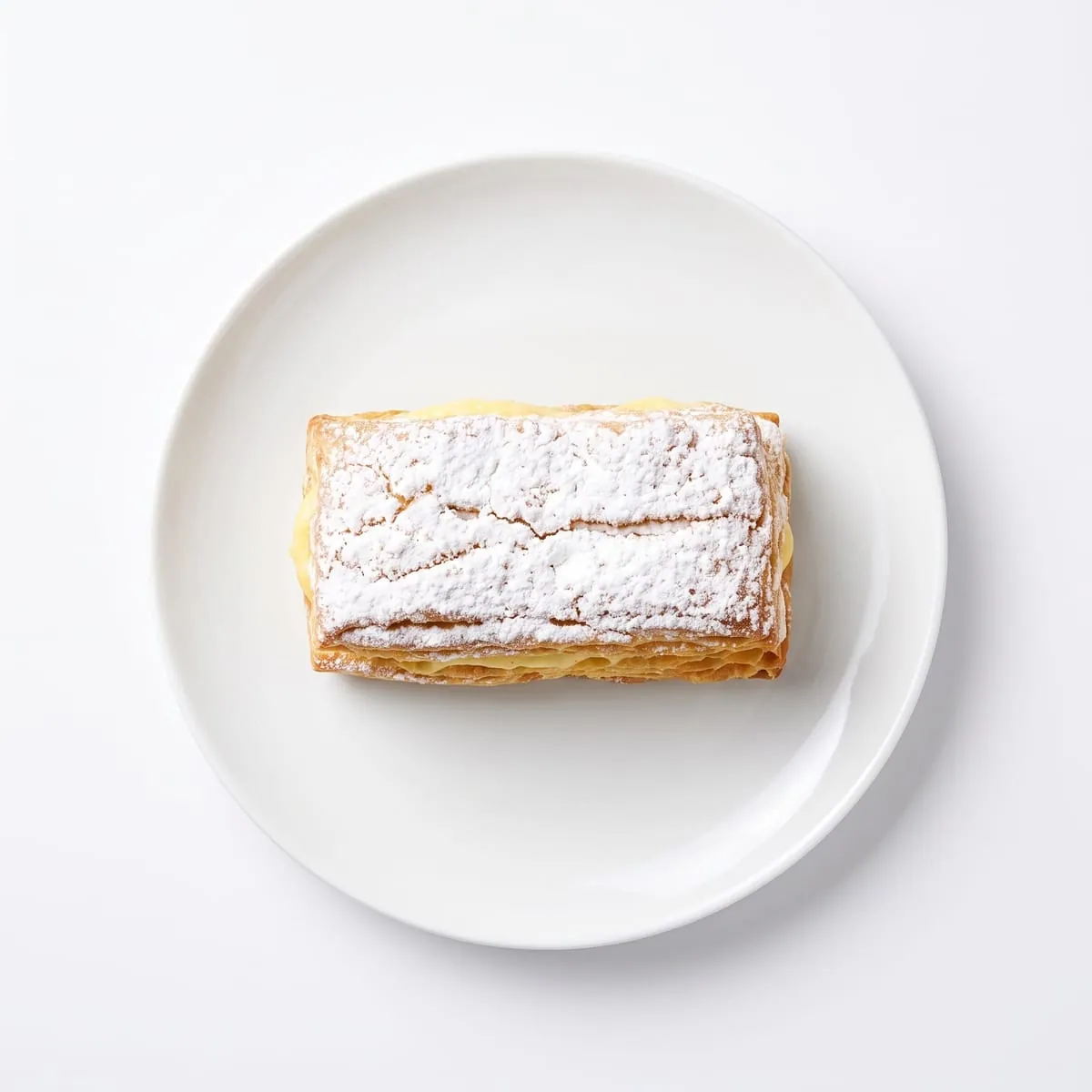 Mini crème-koek suiker