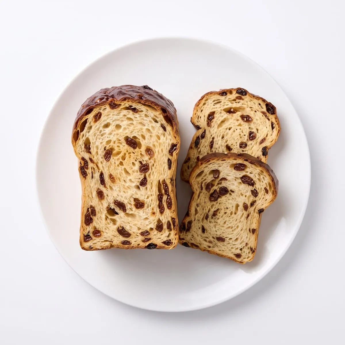 Rozijnen brood