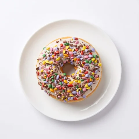 Smarties donut