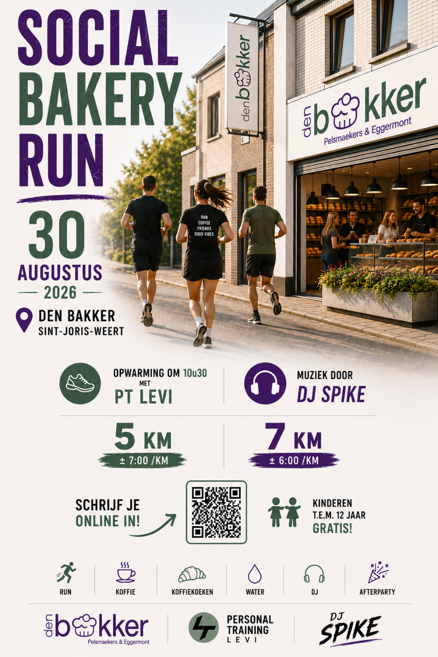 Social bakery run 30/8