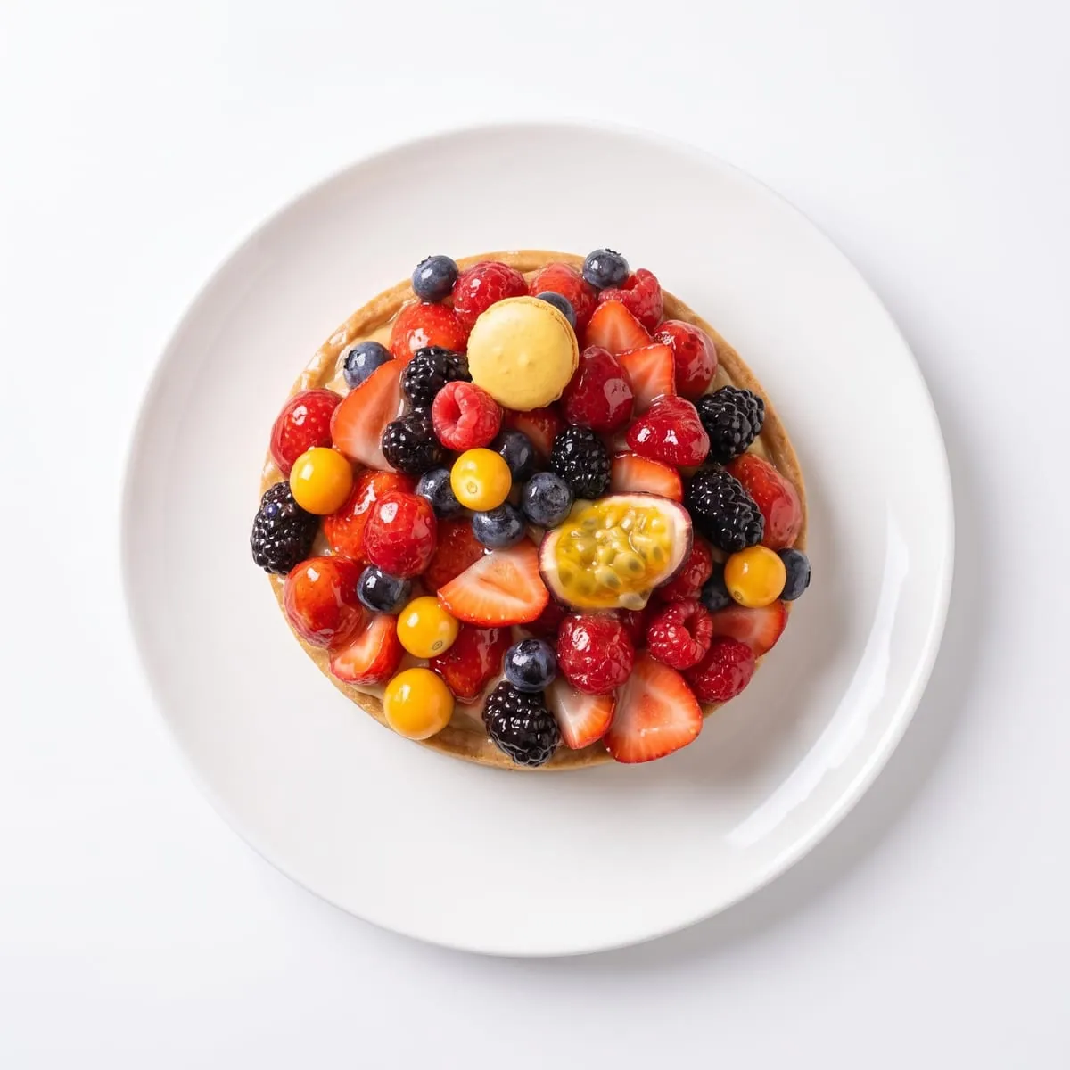Vers fruit taart